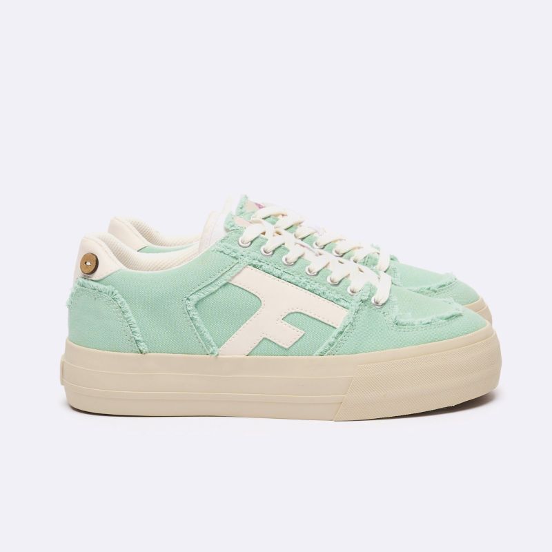 Walnut Platform Coton - Lifestyle Schuhe - Damen