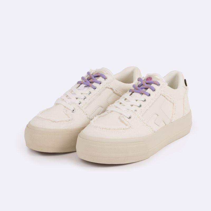 Faguo Walnut Platform Coton - Chaussures lifestyle femme | Hardloop