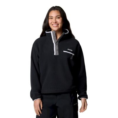 Helvetia II Cropped Half Snap Fleece - Polaire femme
