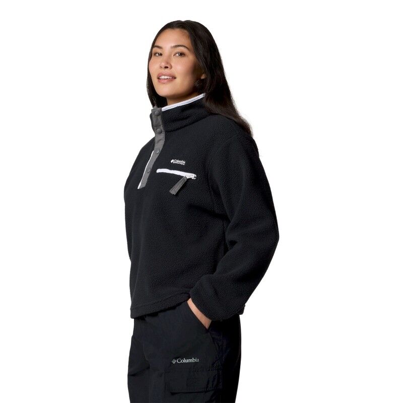 Columbia Helvetia II Cropped Half Snap Fleece - Fleecejacke - Damen | Hardloop