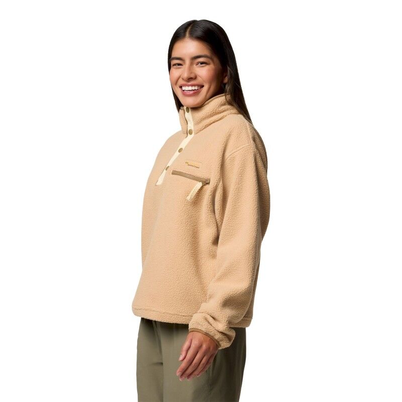 Columbia Helvetia II Cropped Half Snap Fleece - Fleecevest - Dames | Hardloop