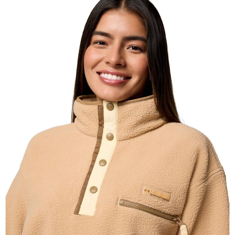 Columbia Helvetia II Cropped Half Snap Fleece - Fleecevest - Dames | Hardloop