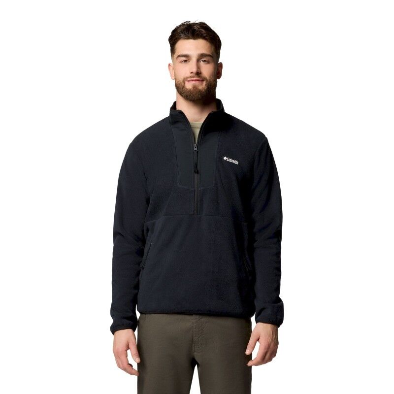 Chaqueta De Forro Polar Columbia Para Hombre - Estampada, Cremallera Completa, Ajuste Regular, Poliéster Reciclado
