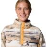 Columbia Helvetia II Printed Cropped Half Snap - Giacca in pile - Donna | Hardloop