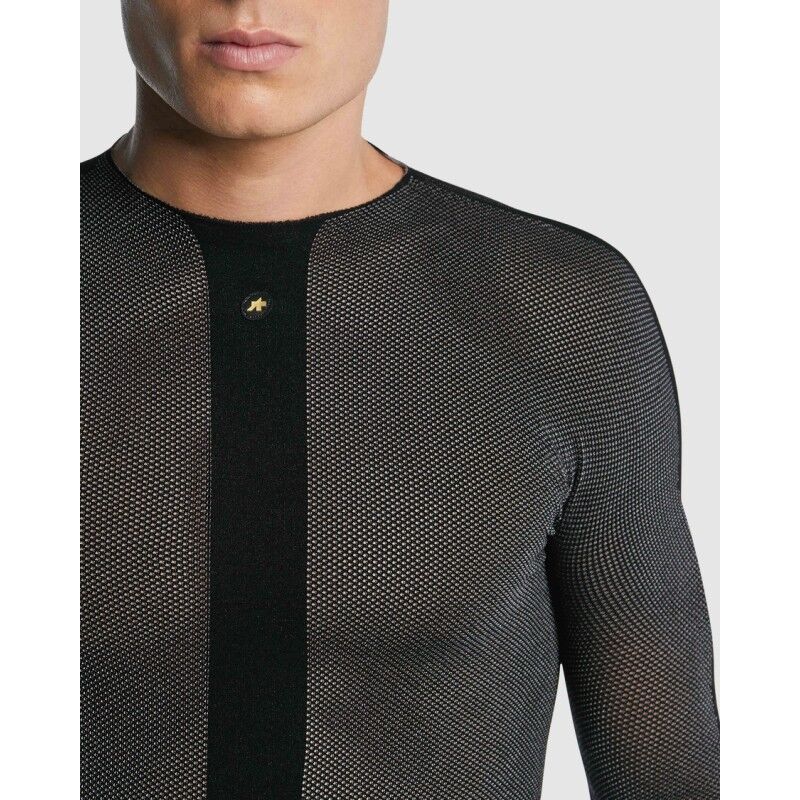 Assos GTO 2/3 LS DermaSensor - Thermo Cykelundertøj - Herrer | Hardloop