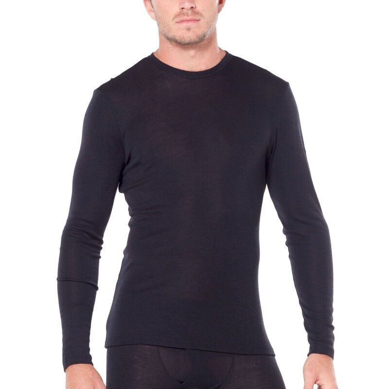 icebreaker Merino 175 Everyday LS Crewe - Camisola térmica de lã merino homem | Hardloop