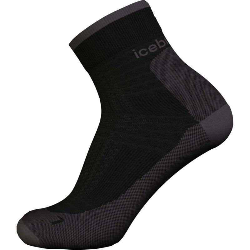 icebreaker Merino Hike+ Ultralight Quarter - Calcetines de merino - Hombre | Hardloop