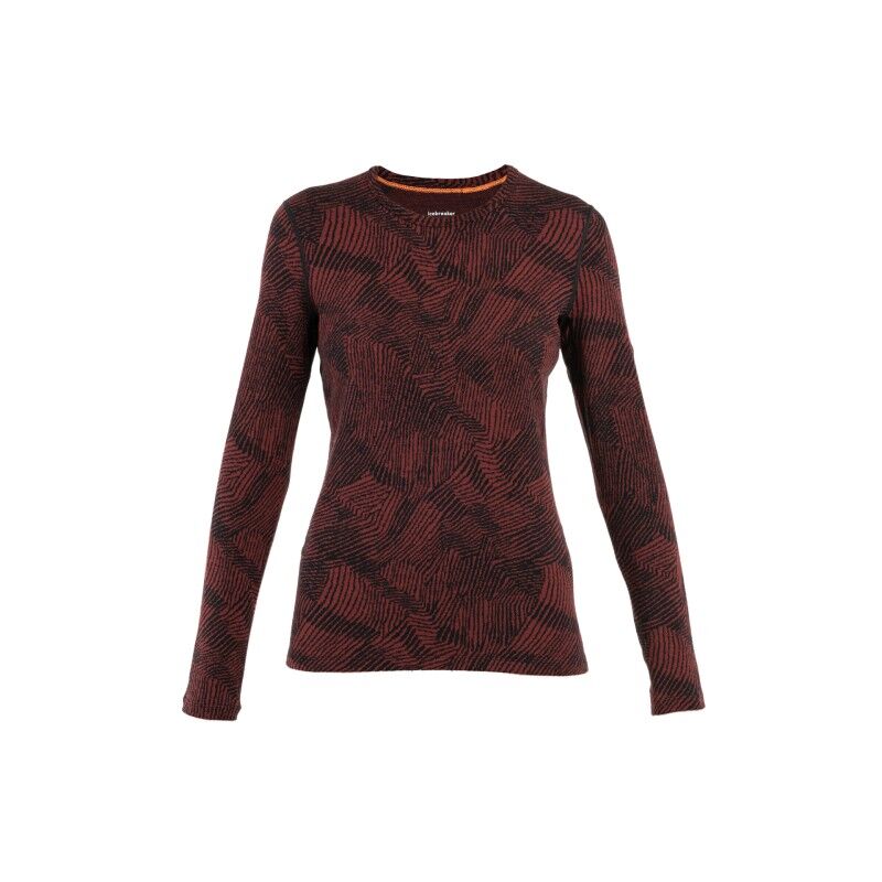 icebreaker Merino 260 Vertex LS Crewe Frozen Forms Maglia in