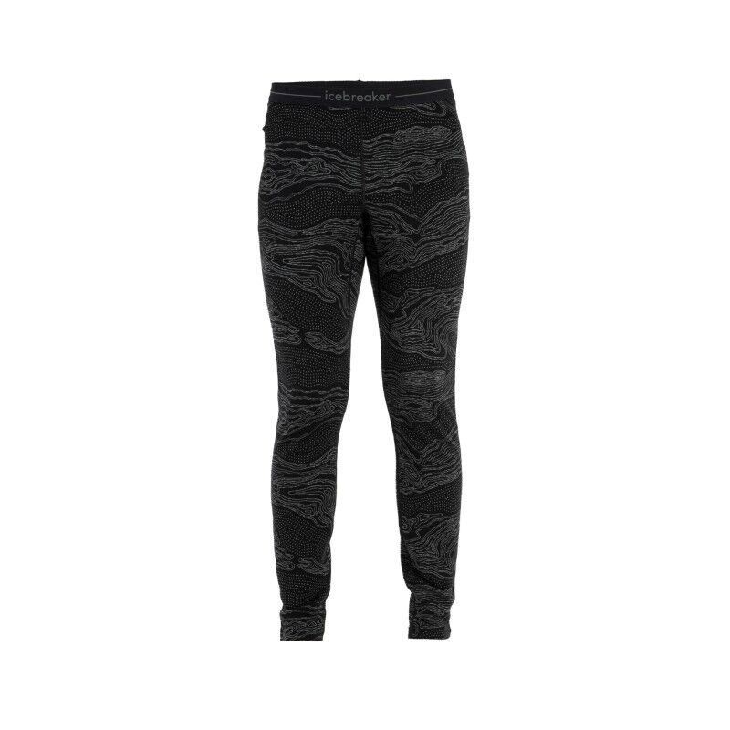 Pull Thermique Homme Icebreaker Merino 260 - Laine Mérinos - Gris - Taille S - Occasion Très Bon état (petite Tache)