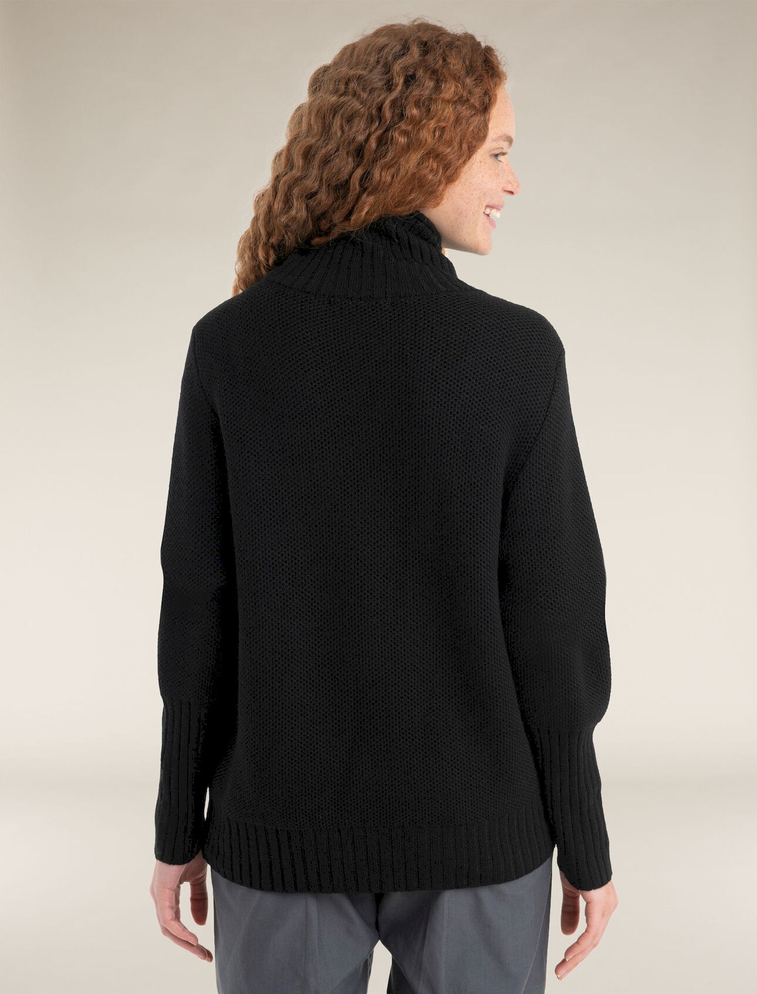 Funnel Neck Icebreaker Knitwear Icebreaker Sweater Merino Wool EXP