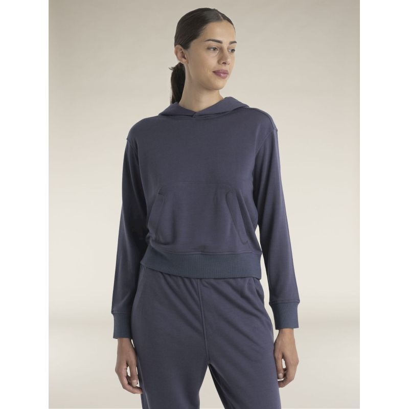 icebreaker Merino Crush II LS Hoodie - Sudadera de lana merina - Mujer | Hardloop