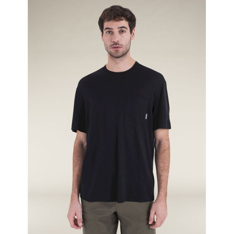 icebreaker Merino Tech Lite III SS Relaxed Pocket Tee - Camiseta de merino - Hombre | Hardloop