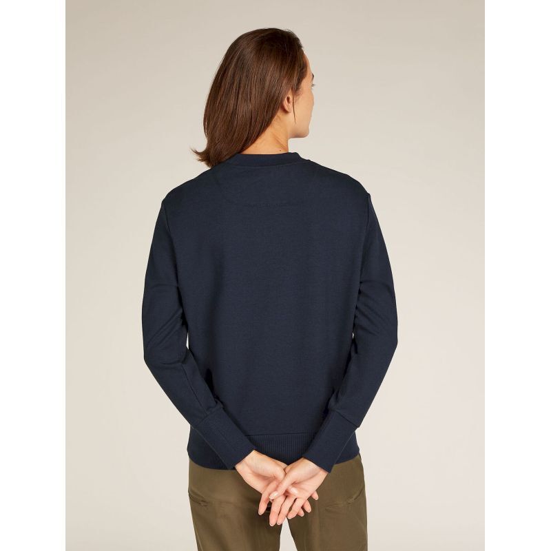 icebreaker Merino Central II LS Sweatshirt - Sweatshirt femme | Hardloop