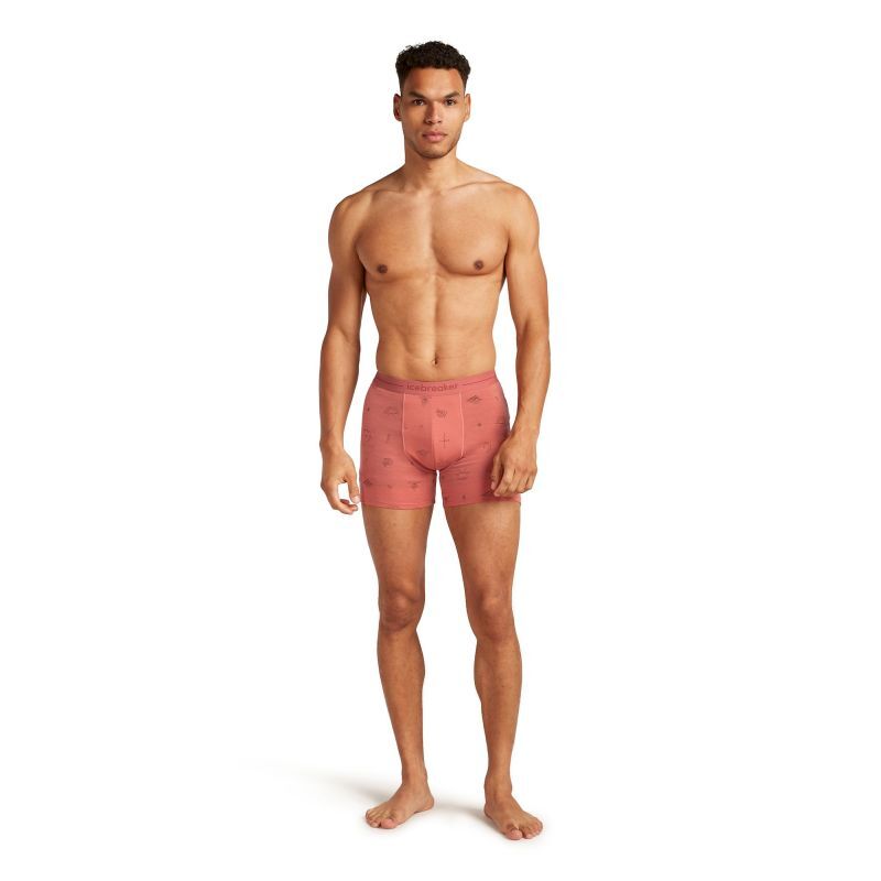 Icebreaker Men's Merino 150 Anatomica Long Boxer Briefs - Slim Fit, Temperature Regulating, Merino Wool Blend