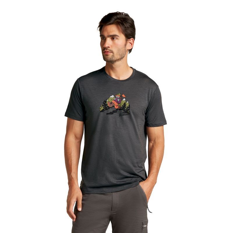 icebreaker Merino 150 Tech Lite SS Tee Catch Me Outside - Maglia merino - Uomo | Hardloop