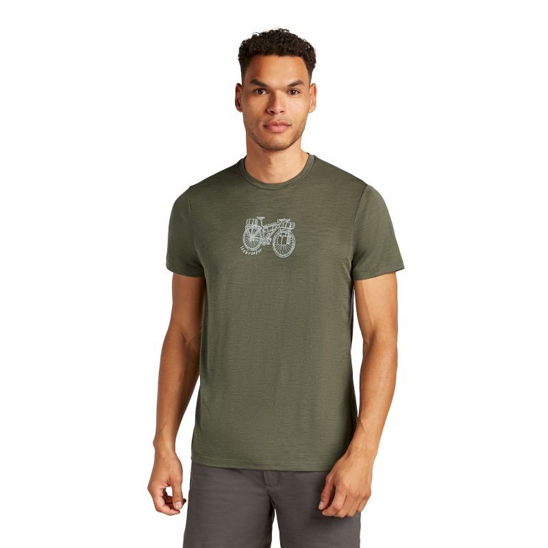 icebreaker Merino 150 Tech Lite SS Tee Adventure Ride - Maglia merino - Uomo | Hardloop
