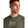 icebreaker Merino 150 Tech Lite SS Tee Adventure Ride - Maglia merino - Uomo | Hardloop
