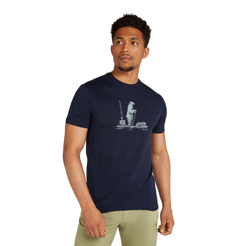 icebreaker Merino 150 Tech Lite SS Tee Polar Paddle - Merino shirt - Men's | Hardloop