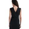 icebreaker Merino 200 Granary Sleeveless V Neck Dress - Merinould Kjole - Damer | Hardloop