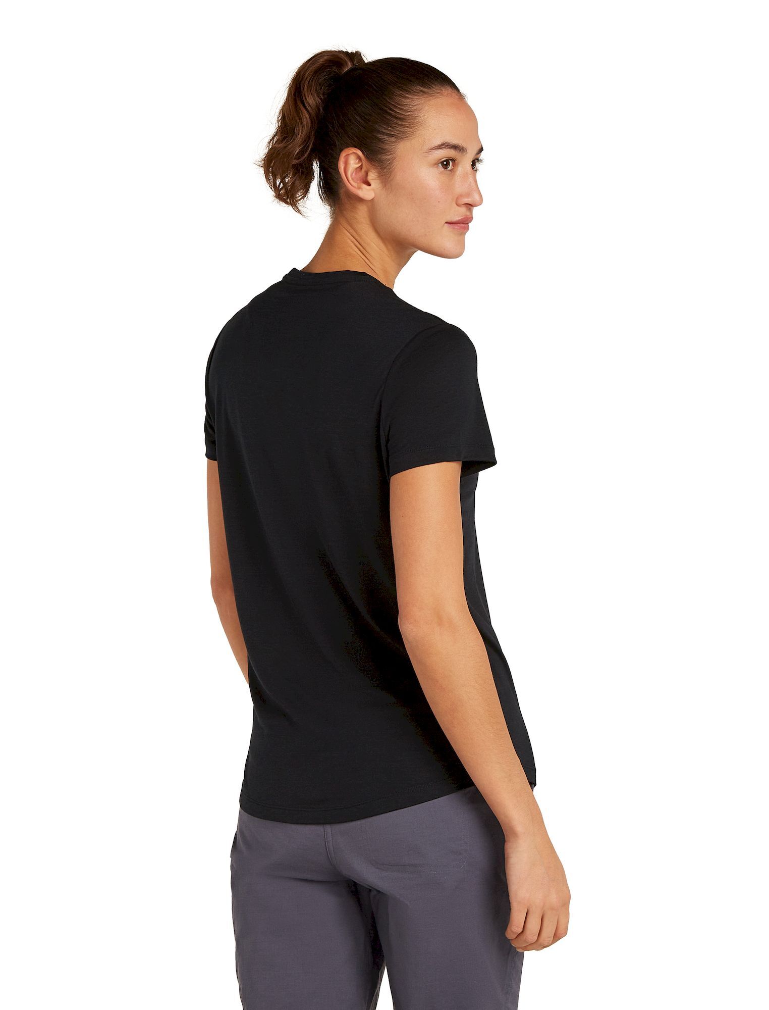 icebreaker Merino Blend 125 Cool-Lite Sphere SS Tee Across the Peaks - T-shirt en laine mérinos femme | Hardloop