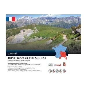 Garmin TOPO France v4 PRO - Sud-Est - Cartographie IGN | Hardloop