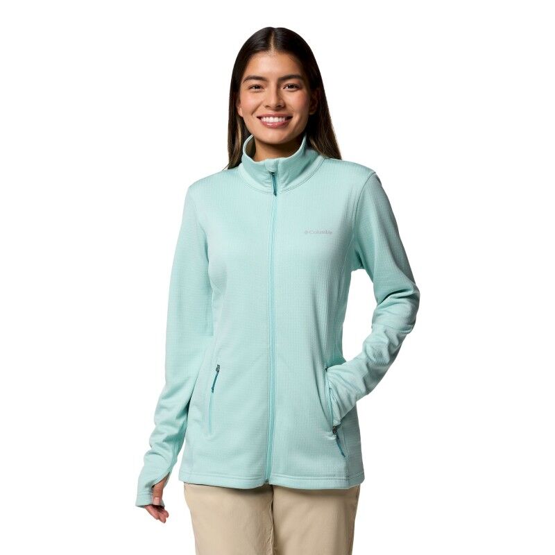 Park View Grid Fleece Full Zip - Polar mulher