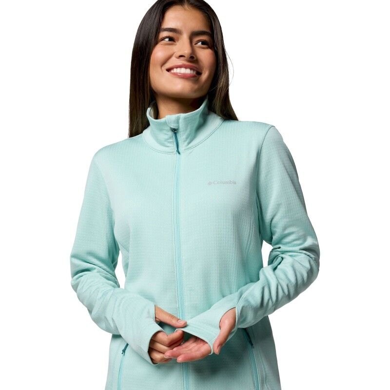 Columbia Park View Grid Fleece Full Zip - Forro polar - Mujer
