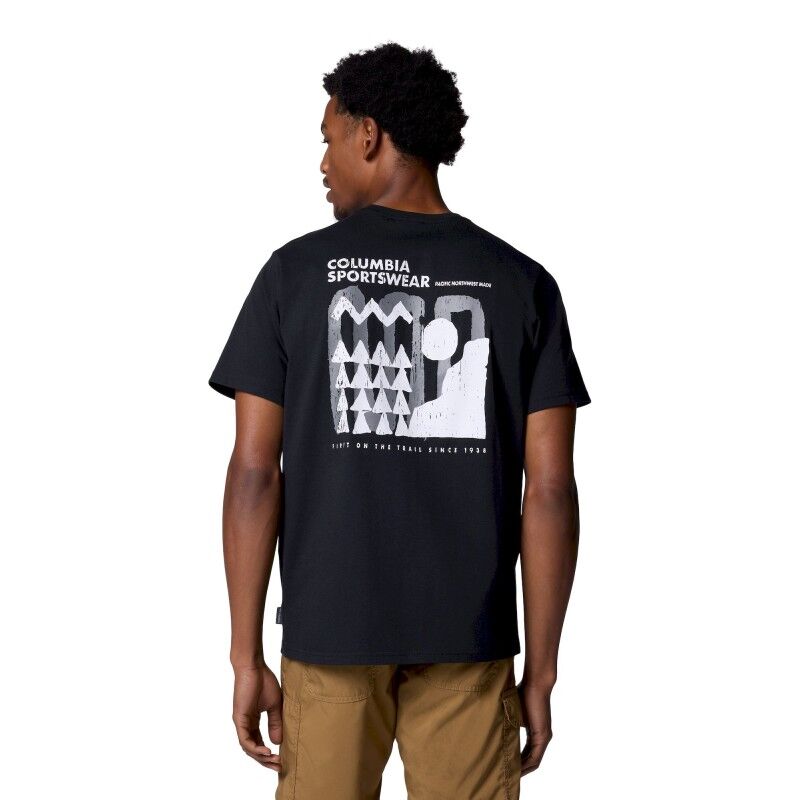 Columbia Explorers Canyon Back SS Tee - T-shirt - Herr | Hardloop
