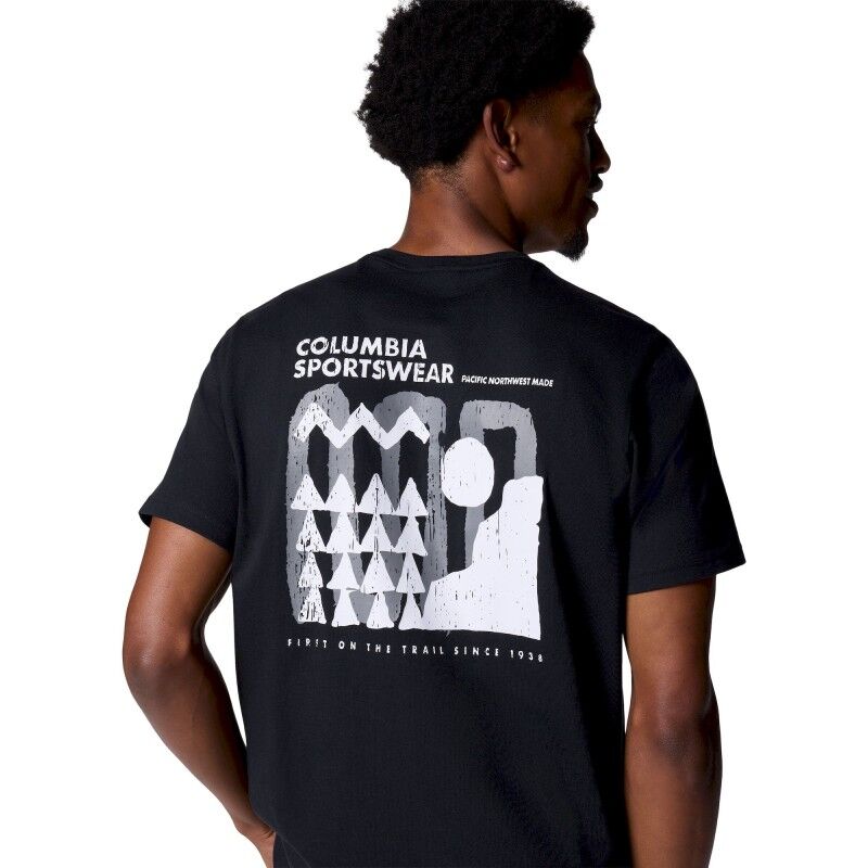 Columbia Explorers Canyon Back SS Tee - T-shirt - Herrer | Hardloop