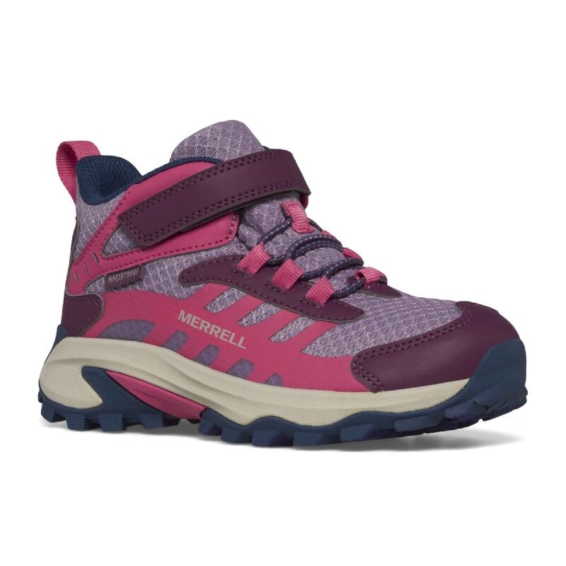 Merrell Moab Speed 2 Mid A/C WP - Walking shoes - Kid's | Hardloop