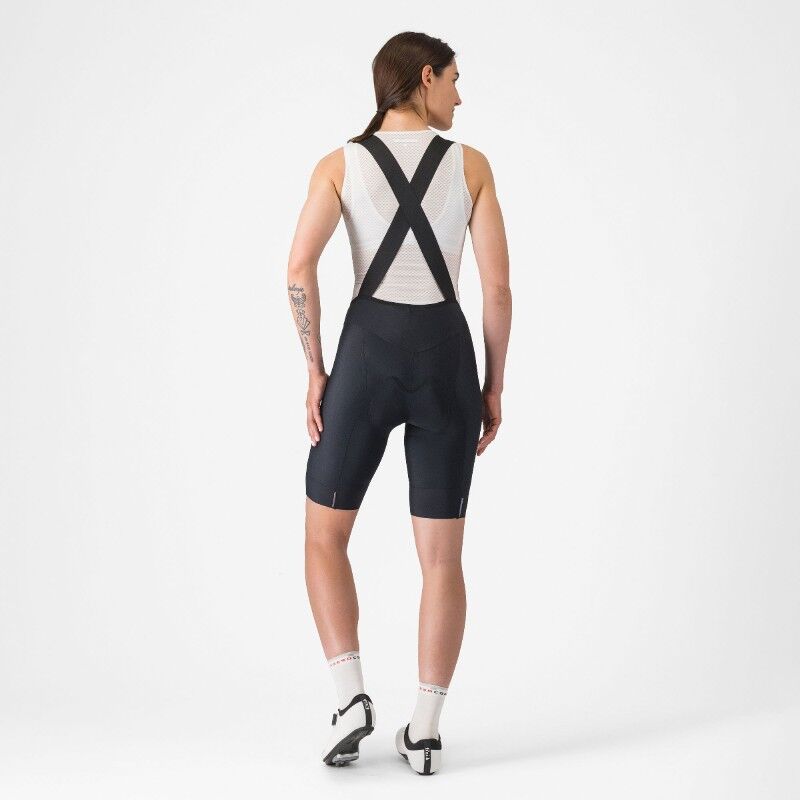 Castelli Prima 2 DT Bibshort - Cykelbyxa - Dam | Hardloop
