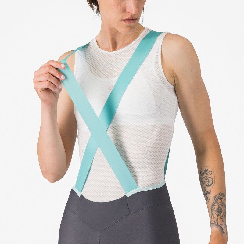 Castelli Prima 2 DT Bibshort - Calções de ciclista mulher | Hardloop