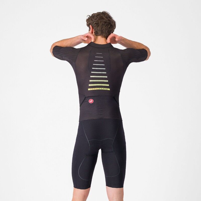 Castelli Free Sanremo 3 Suit Short Sleeve - Triatlon dragt - Herrer | Hardloop