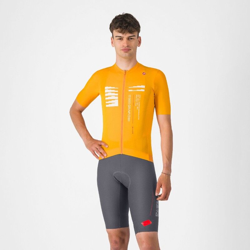 Short Vélo Vintage Castelli Taille M - Noir, Nylon élasthanne Avec Rembourrage