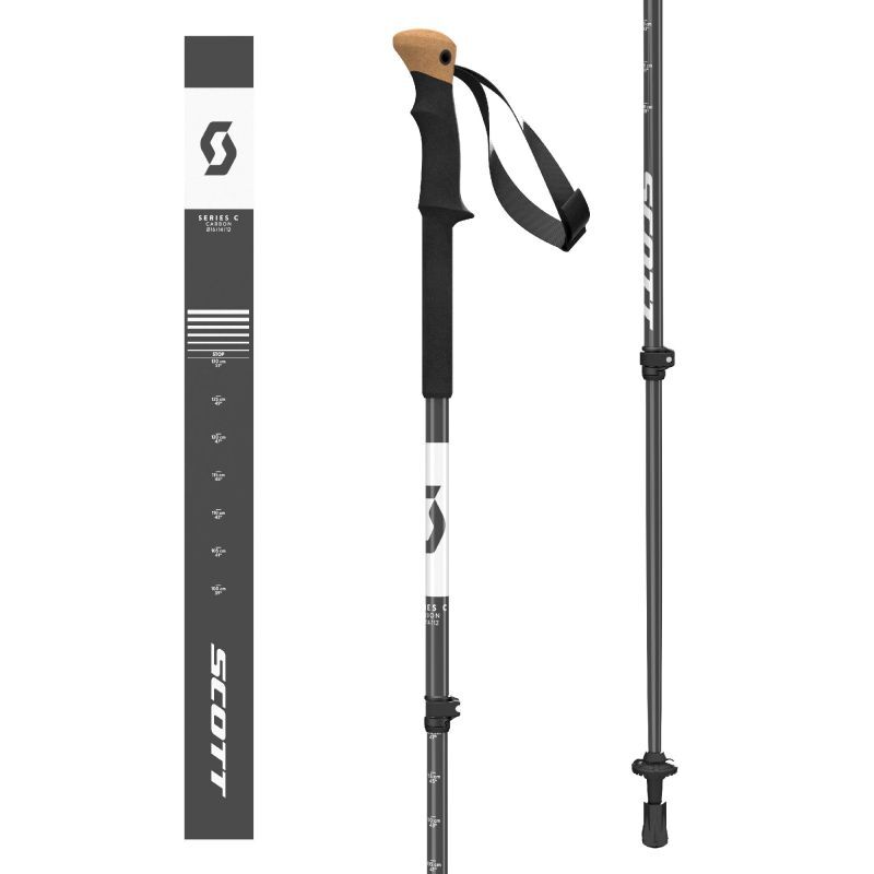 Scott Trek Carbon - Trekkingstavar | Hardloop