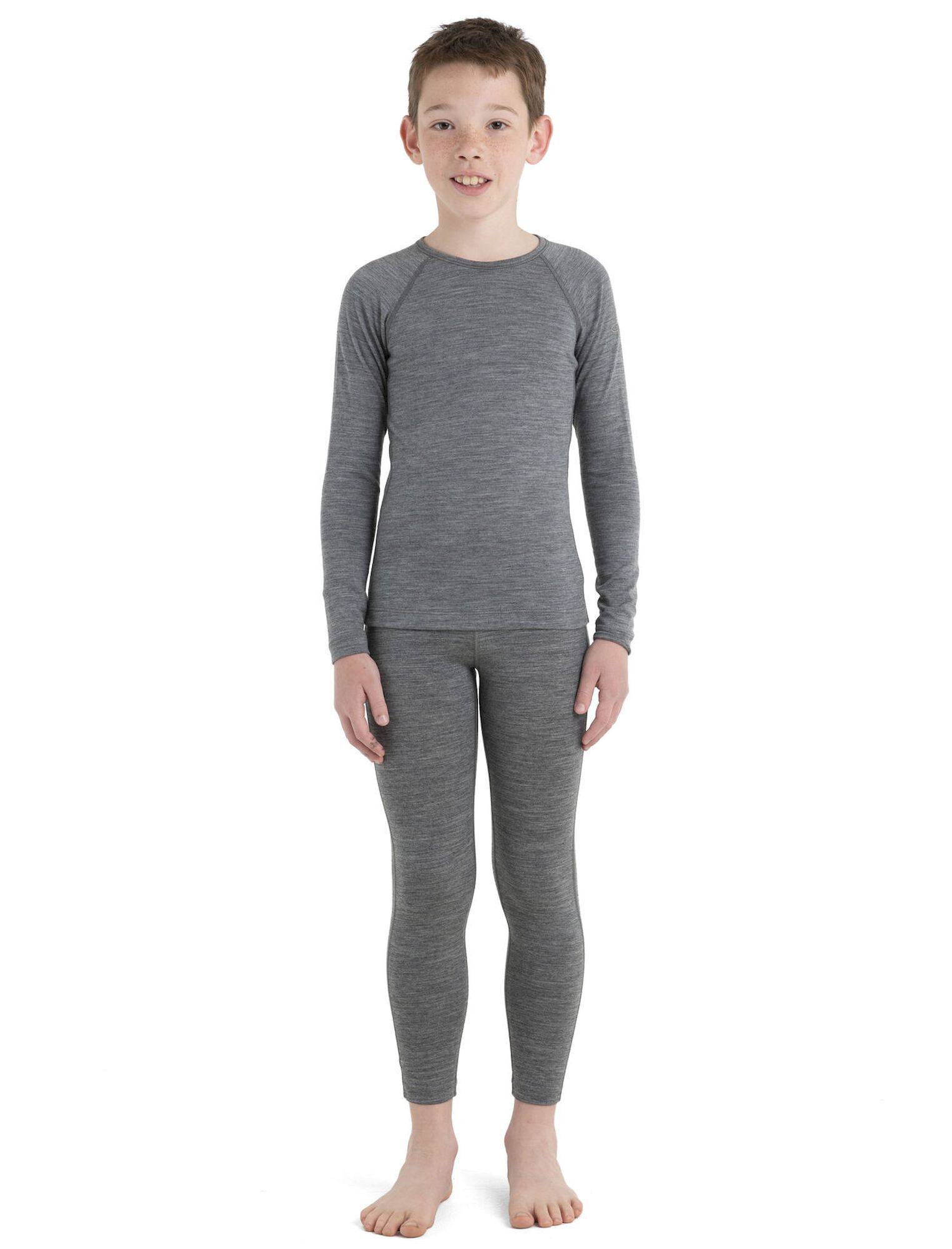 Icebreaker 200 Oasis LS Crewe - Bielizna z wełny Merino® dziecięca | Hardloop