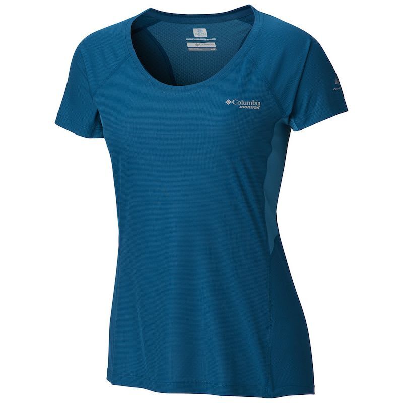 Columbia Titan Ultra II Short Sleeve - Juoksupaita - Naiset