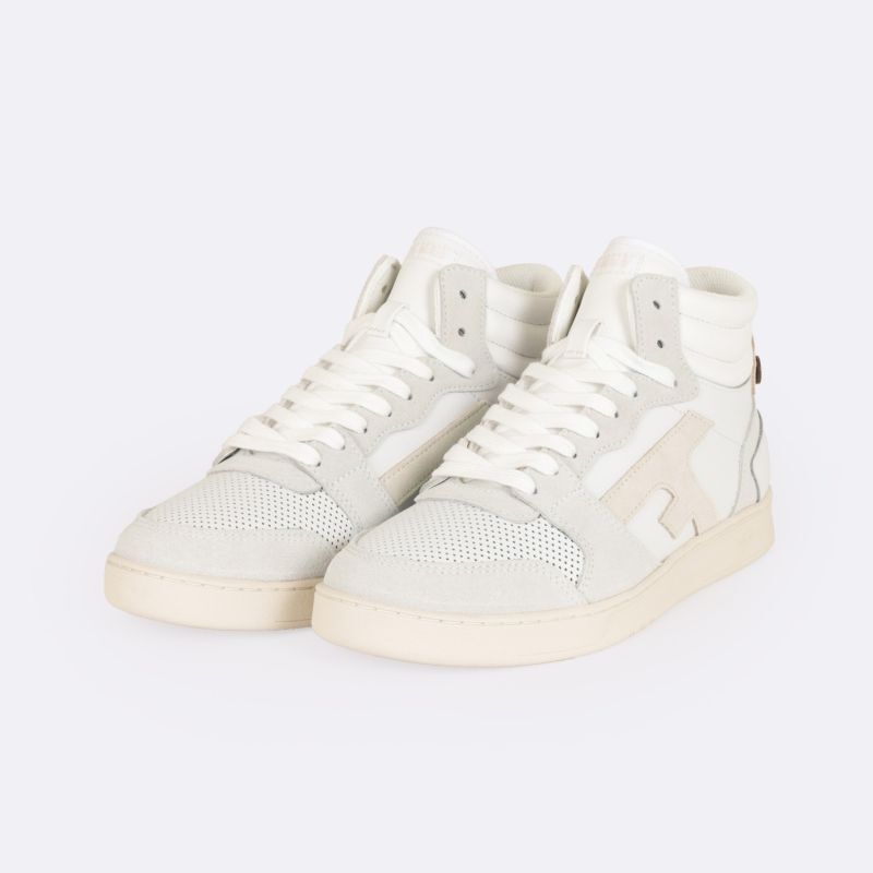 Faguo Hazel Mid Leather Suede - Chaussures lifestyle femme | Hardloop