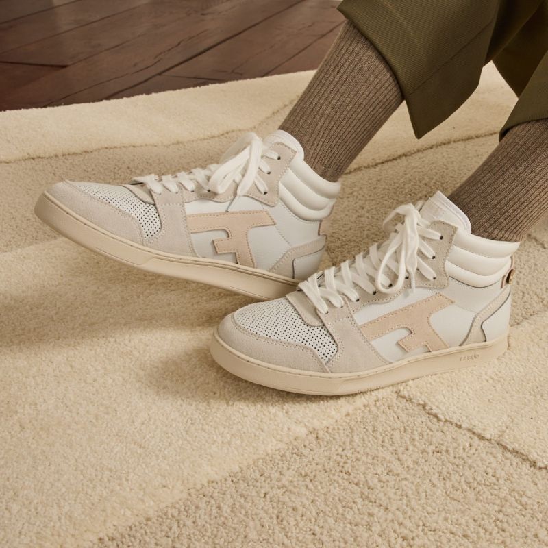 Faguo Hazel Mid Leather Suede - Dámské Městská boty | Hardloop