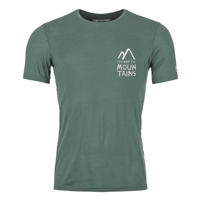 Ortovox 120 Cool Tec Mountain Duo TS - Merinoshirt - Herren | Hardloop