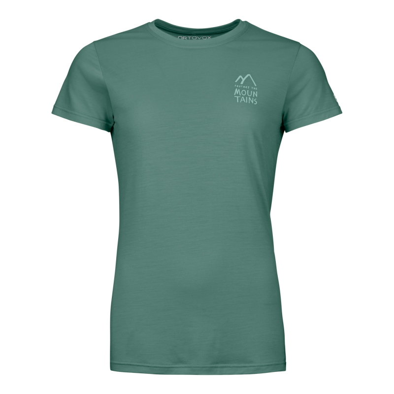 Ortovox 120 Cool Tec Mountain Duo TS - Merinoshirt - Damen | Hardloop