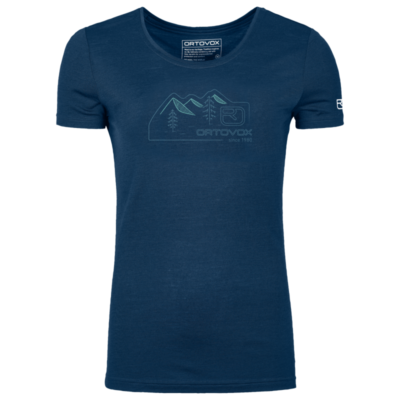 150 Cool Vintage Badge TS - Merinoshirt - Dames