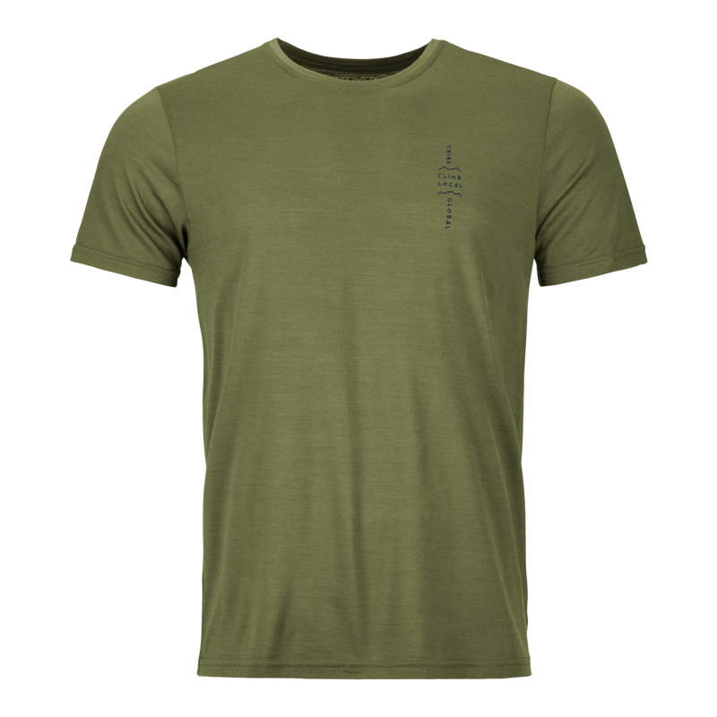 Ortovox 150 Cool Climb Local TS - Merinoshirt - Herren | Hardloop