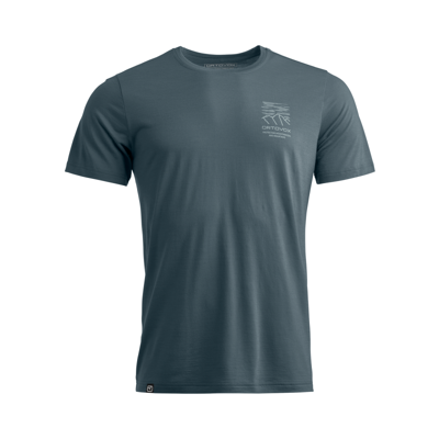 150 Cool Mountain Mission TS - Koszulka z wełny Merino® męska