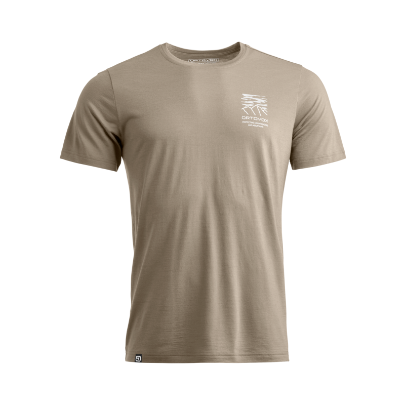 150 Cool Mountain Mission TS - Merino-shirt - Herrer