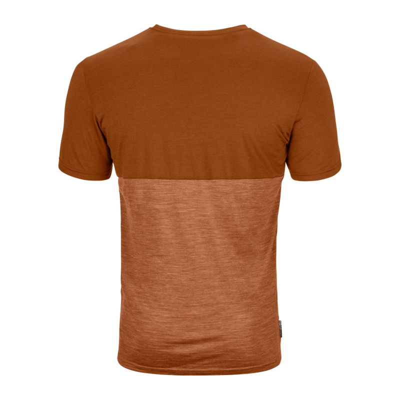 Ortovox 150 Cool Logo TS - T-shirt en laine mérinos homme | Hardloop