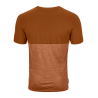 Ortovox 150 Cool Logo TS - T-shirt en laine mérinos homme | Hardloop