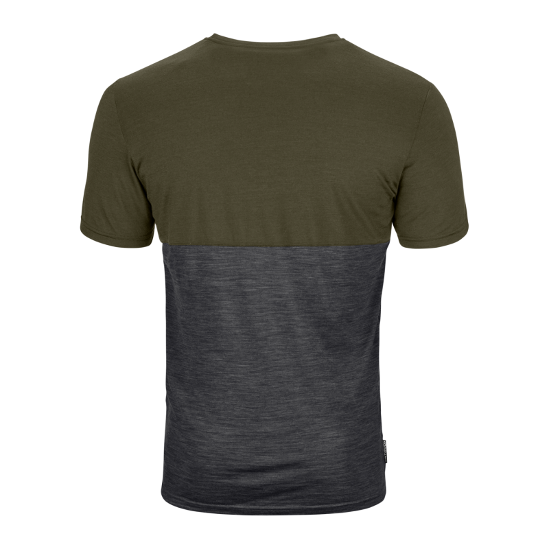 Ortovox 150 Cool Logo TS - T-shirt en laine mérinos homme | Hardloop