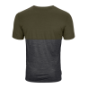 Ortovox 150 Cool Logo TS - Camiseta de lã merino homem | Hardloop