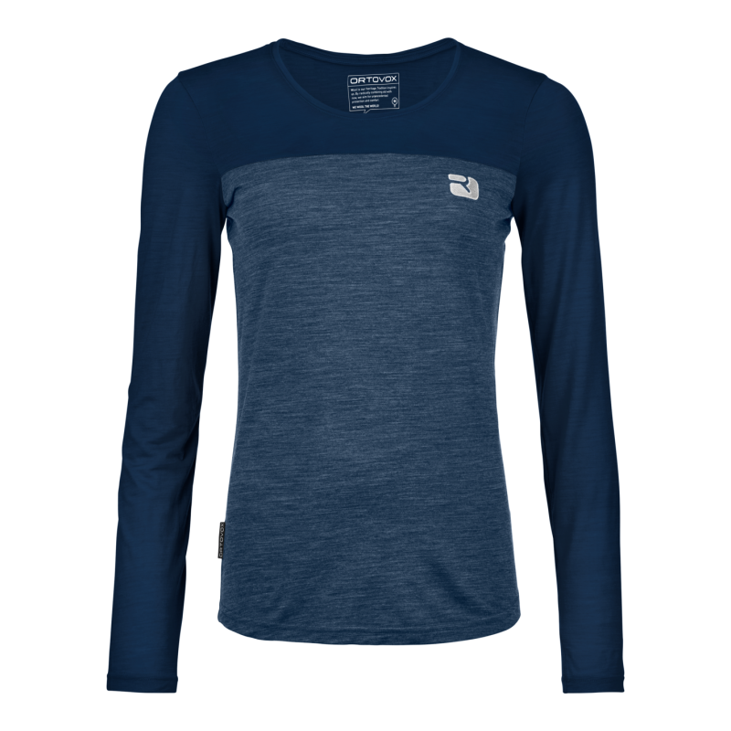 150 Cool Logo LS - Merinoshirt - Dames